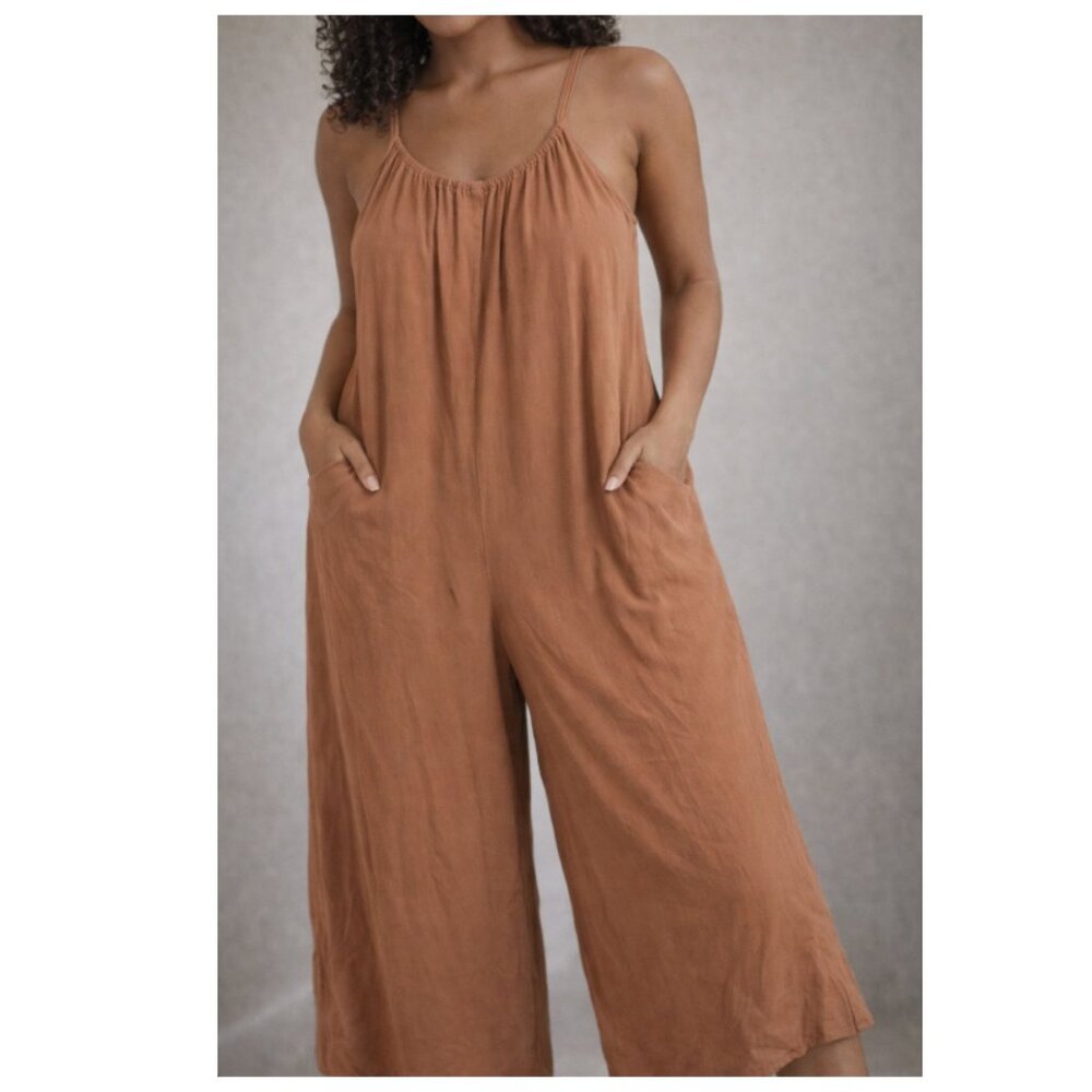 Blue Ivy Jumpsuit Pockets M *Never Worn